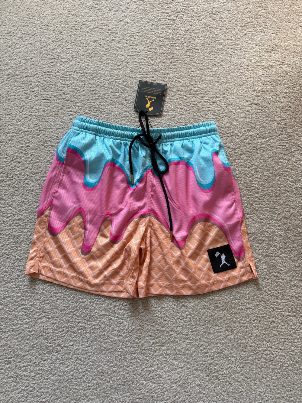 Baseballism Boys - Youth Large Drip mesh Shorts